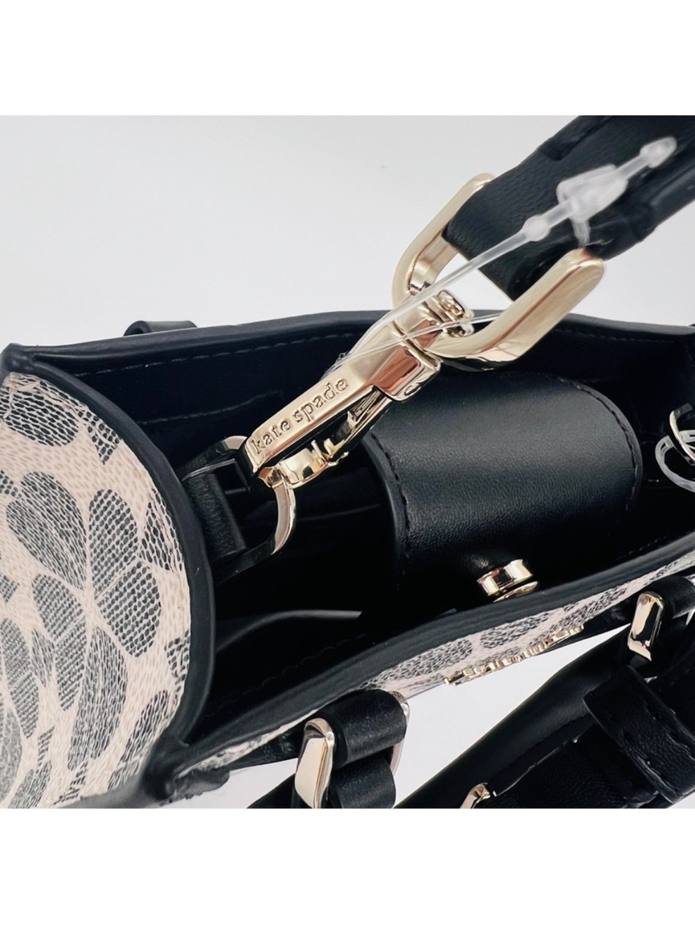 Kate Spade New York | NWT Signature Spade Flower Mini Tote Top Handle/Crossbody - Picture 6 of 7